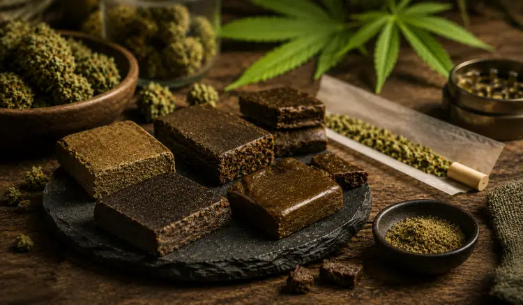 Hachís de CBD: qué es y qué tipos hay